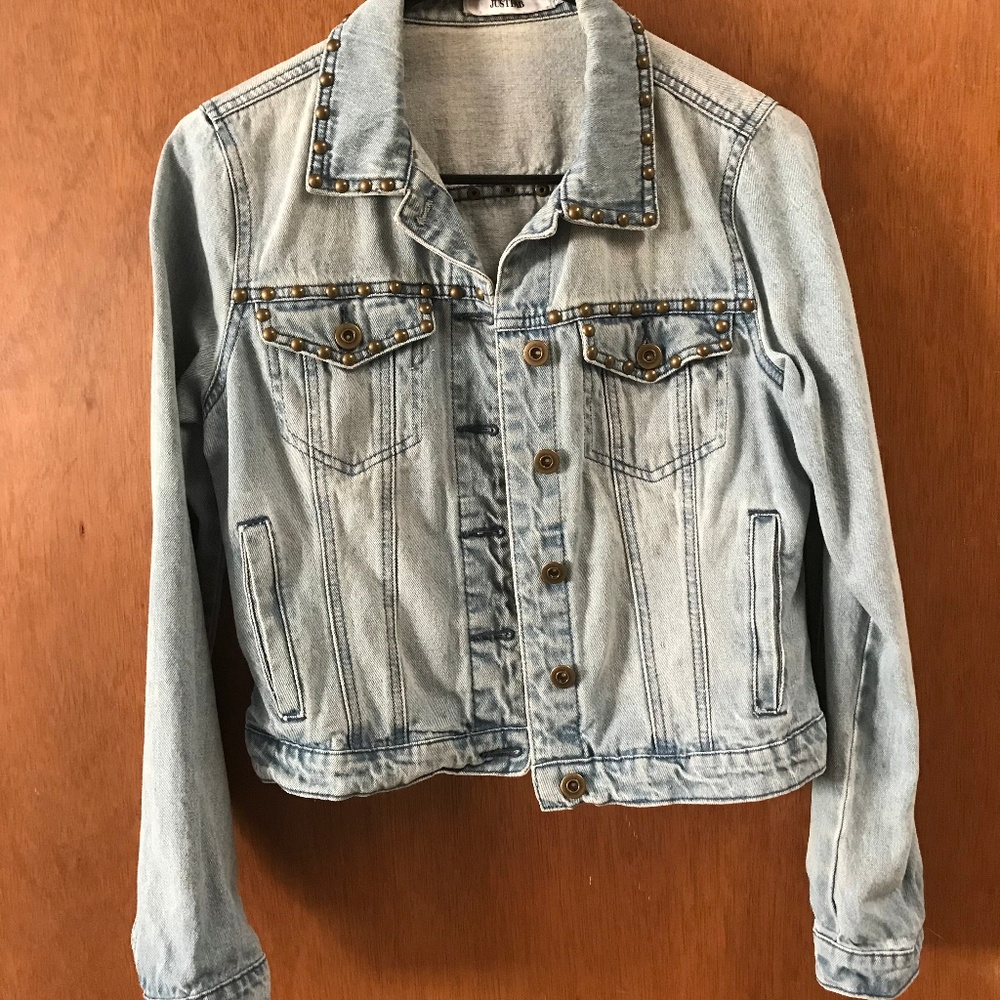 JustFab Jean Jacket small